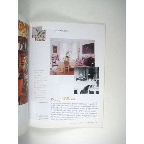 Mount Estate & Gardens: Centennial Celebration 2003 Edith Wharton Paperback - Picture 5 of 7